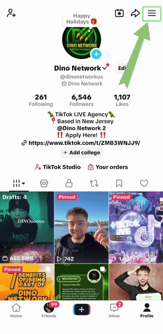 How to accept TikTok invitation code tutorial